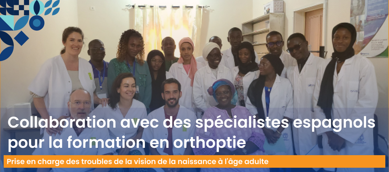 Collaboration avec des spécialistes espagnols pour la formation en orthoptie 